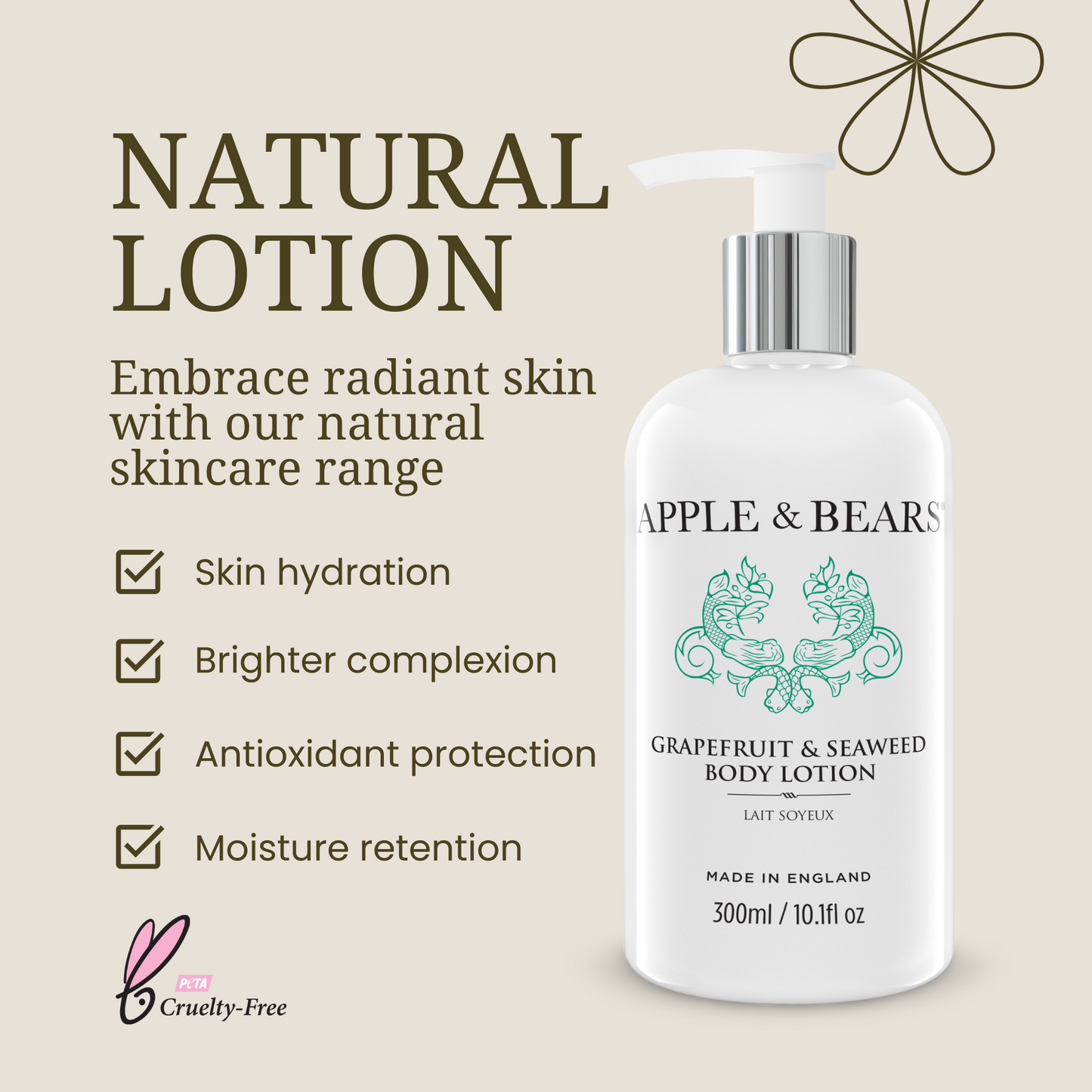 Grapefruit & Seaweed Body Lotion - 300ml /10.1 fl oz-4