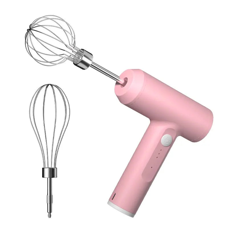 Portable Wireless Electric Food Mixer 3 Speeds-7