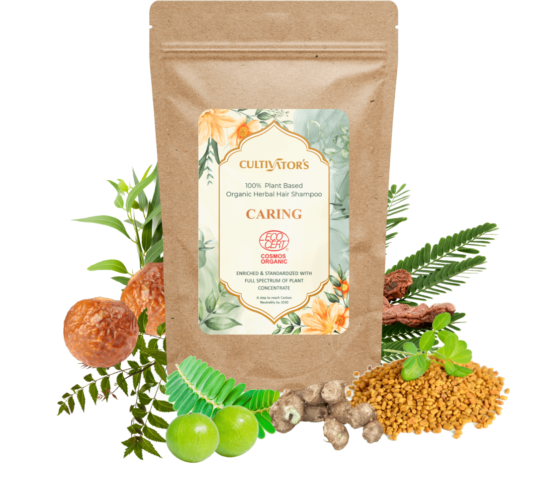 Organic herbal powder shampoo-3