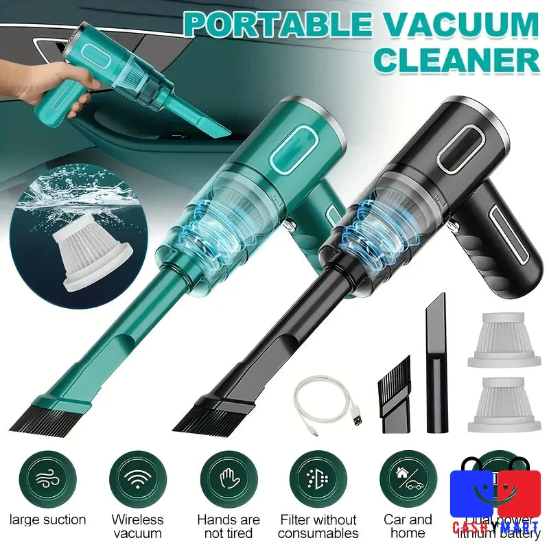 Portable Rechargeable Vacuum Cleaner-0