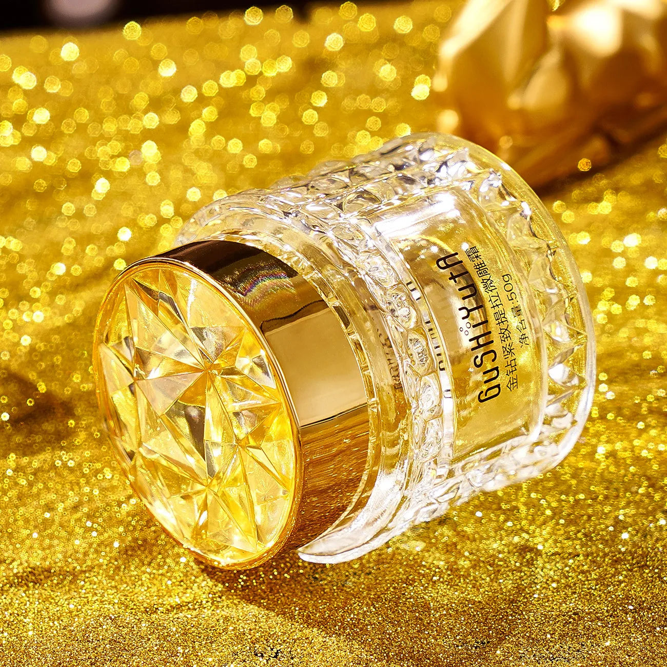 Nature Ginseng Gold Silk Watery Cream Gold Premium Skin Care,Anti-Aging Moisturizer for Skin, Wrinkle Care with Ginseng Saponins