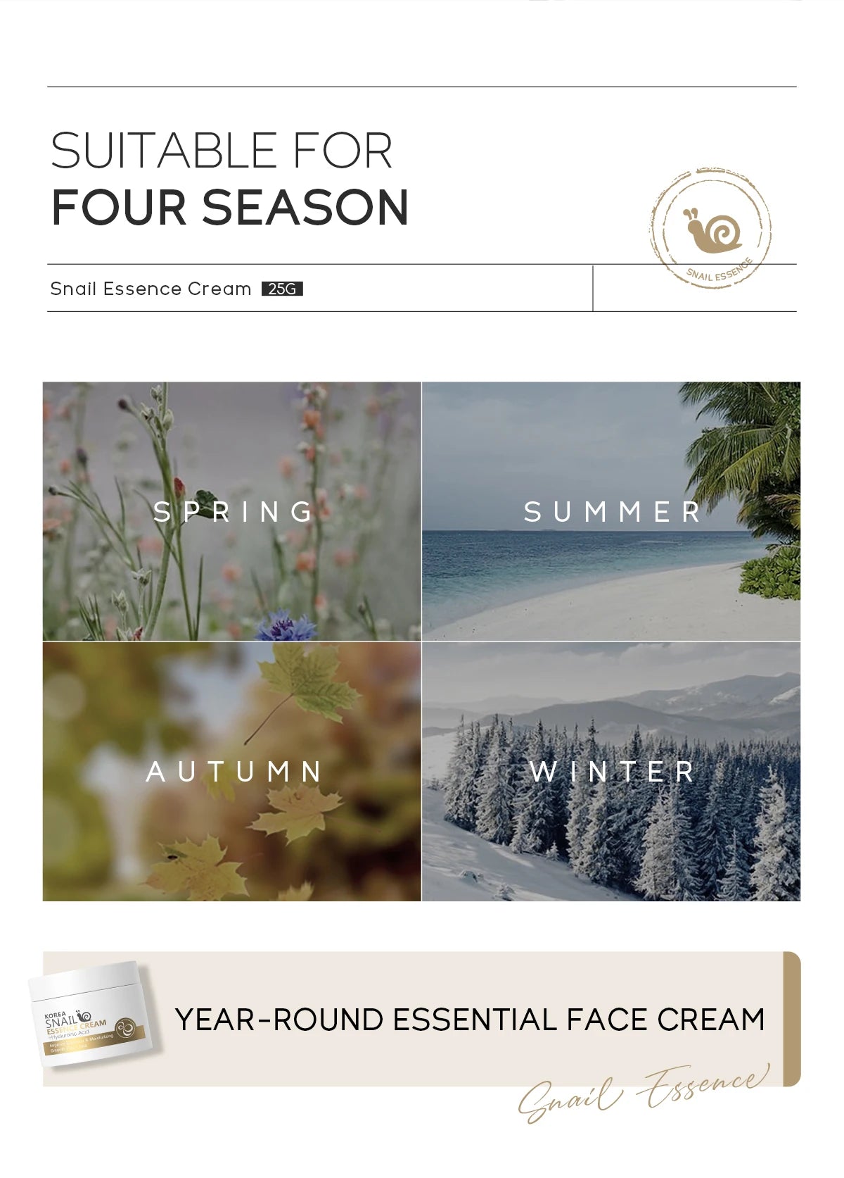 Snail Anti-aging Cream Collagen Moisturizing Nourish Repair Face Damaged Lift Firm Smooth Bright Whitening Skin Care Day Cream