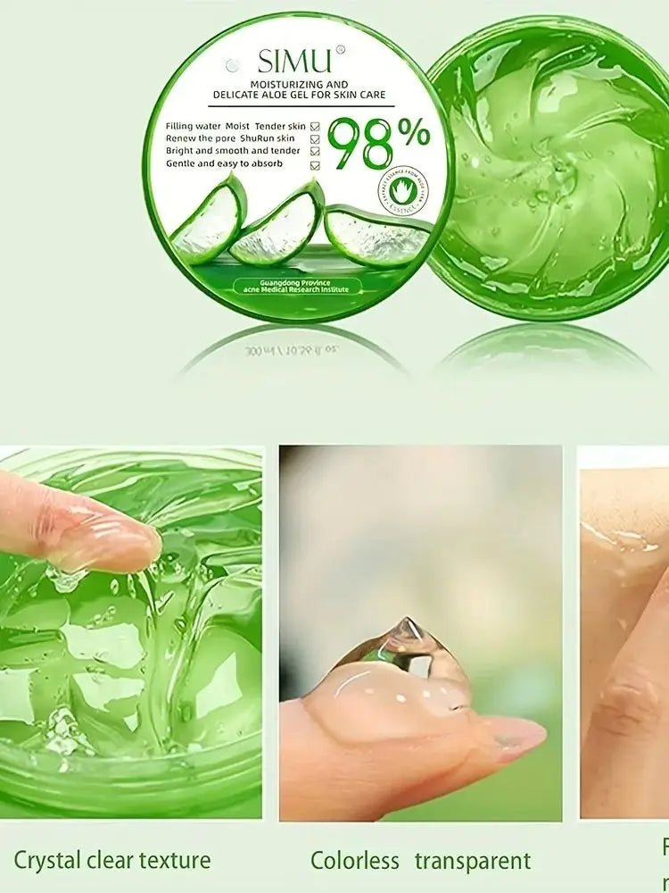 Moisturizing Aloe Vera Gel Hydration - Meticulous Skin Care