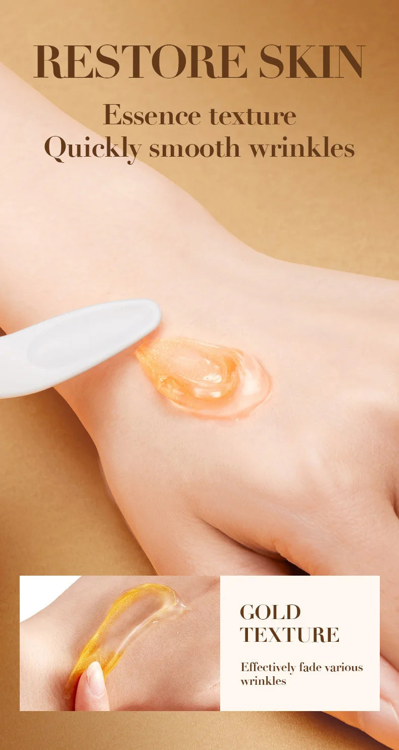 SADOER 24K Golden Pearl Collagen Face Cream Moisturizing Brightening Hydrating Firming Facial Cream Face Skin Care Products