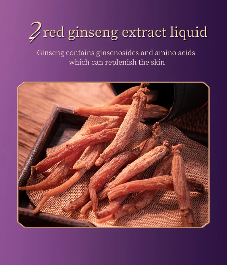 Hanmj Lingzhi skin care beauty six-piece set Firming and anti-wrinkle Soothing and whitening High-end skin care products