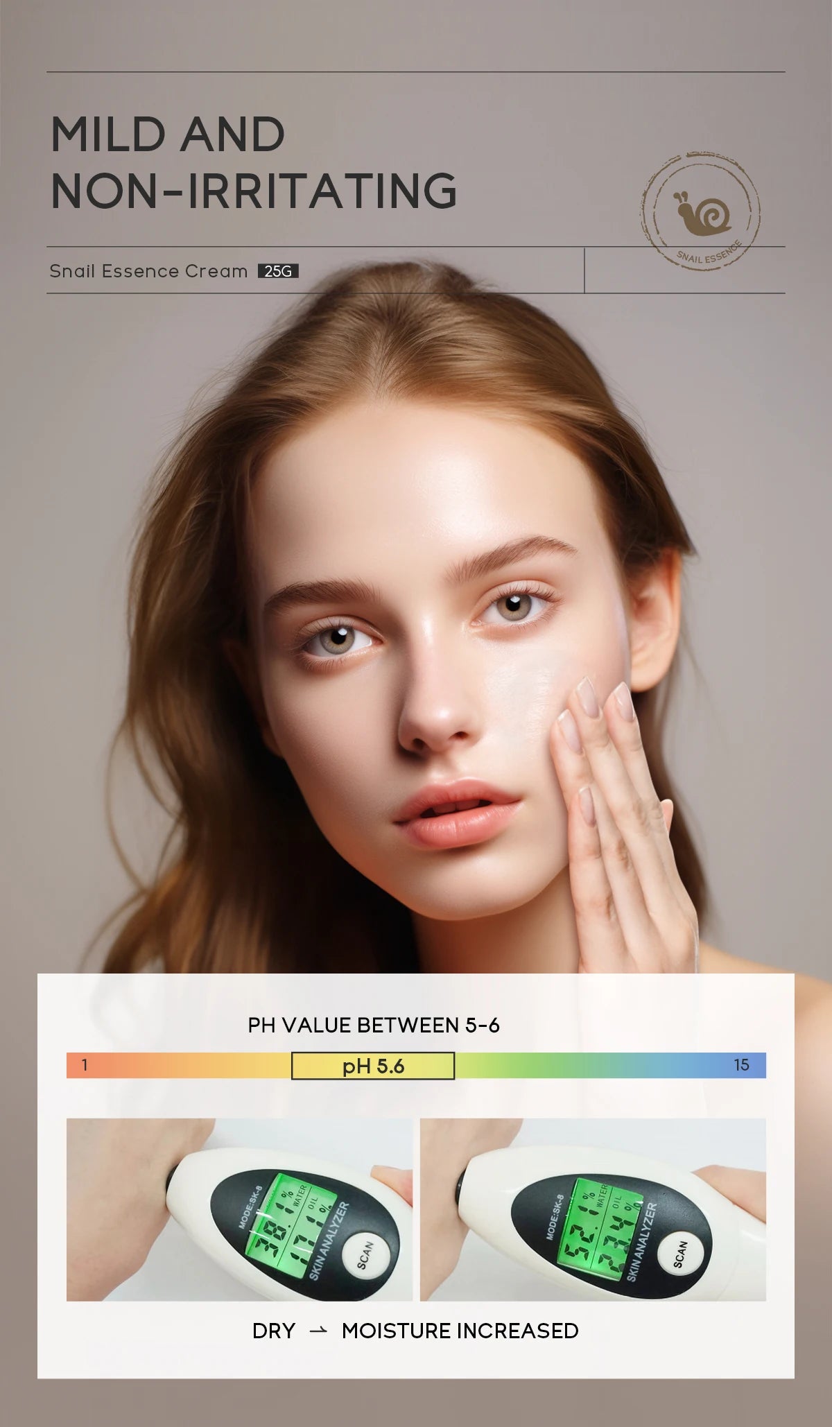 Snail Anti-aging Cream Collagen Moisturizing Nourish Repair Face Damaged Lift Firm Smooth Bright Whitening Skin Care Day Cream