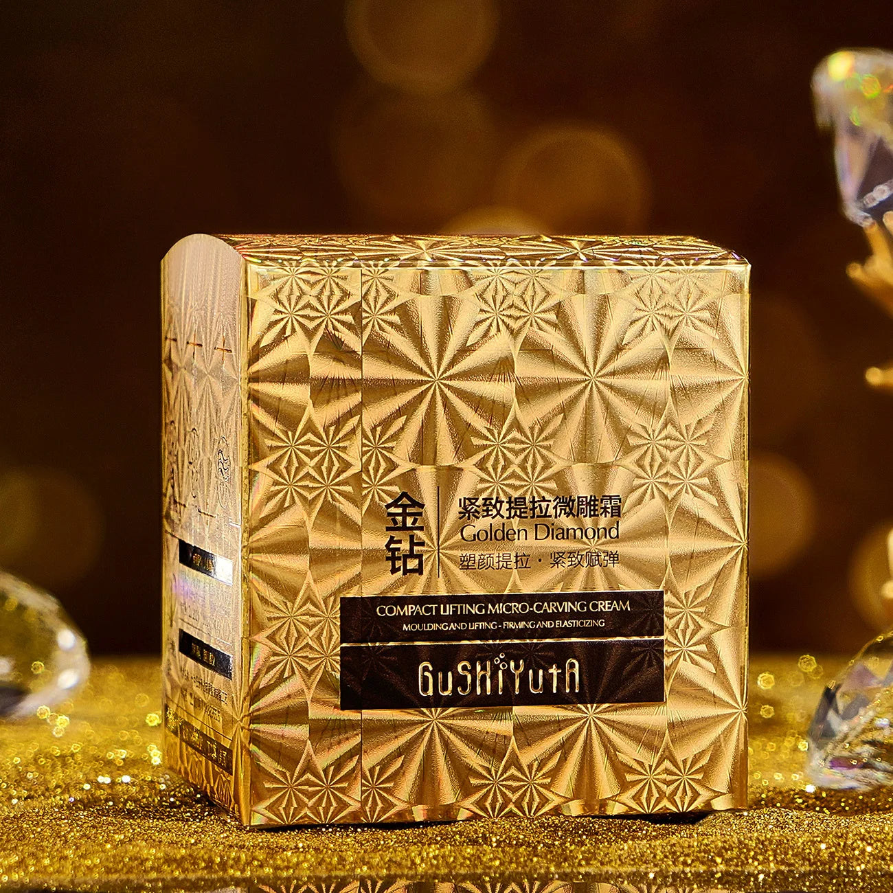 Nature Ginseng Gold Silk Watery Cream Gold Premium Skin Care,Anti-Aging Moisturizer for Skin, Wrinkle Care with Ginseng Saponins