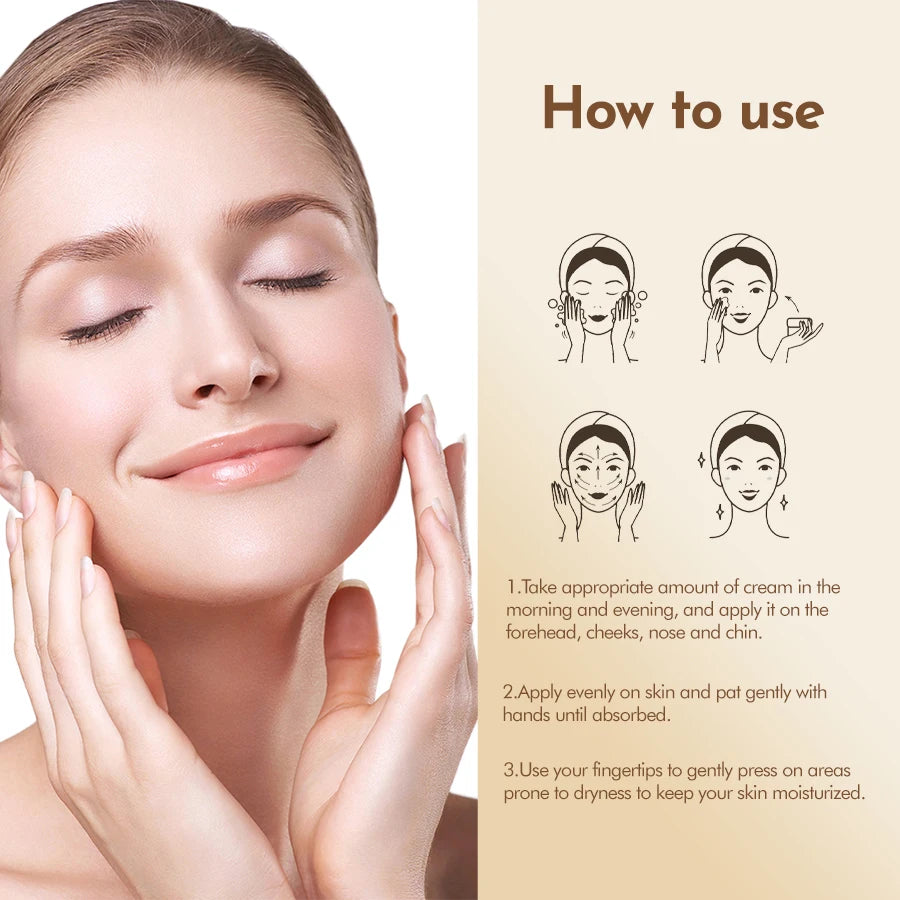 Snail 92 cream, moisturizing, anti-drying and peeling, moisturizing skin moisturizing cream Korean skin care products