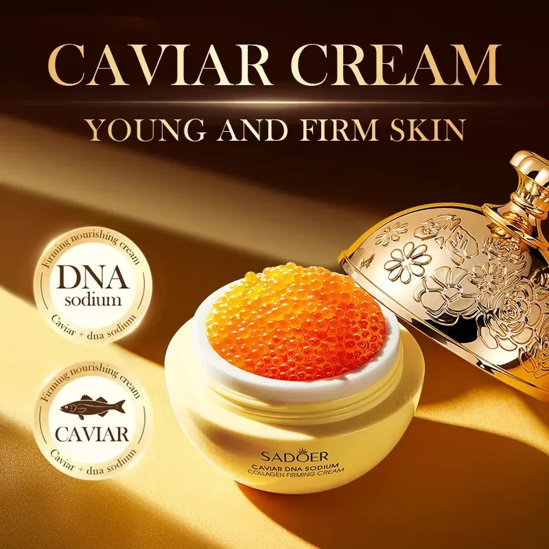 Caviar Anti-Wrinkle Face Cream Collagen Anti-Aging Firming Lift Fade Fine Lines Moisturizing Smooth Brighten Skin Care Products