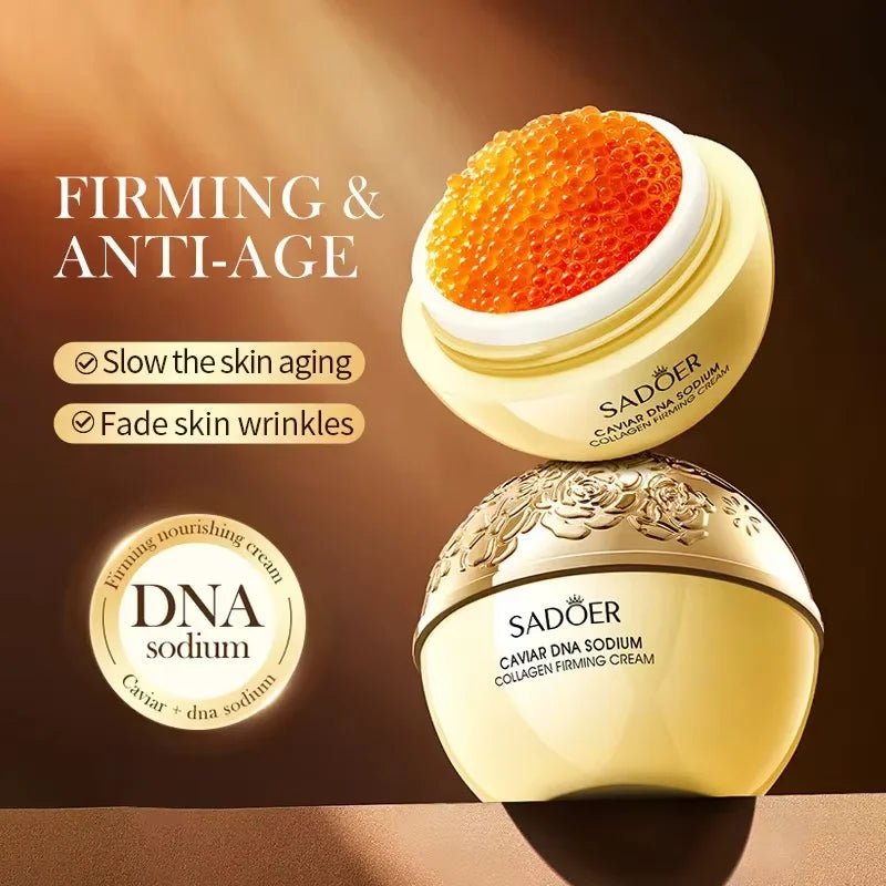 Caviar Anti-Wrinkle Face Cream Collagen Anti-Aging Firming Lift Fade Fine Lines Moisturizing Smooth Brighten Skin Care Products